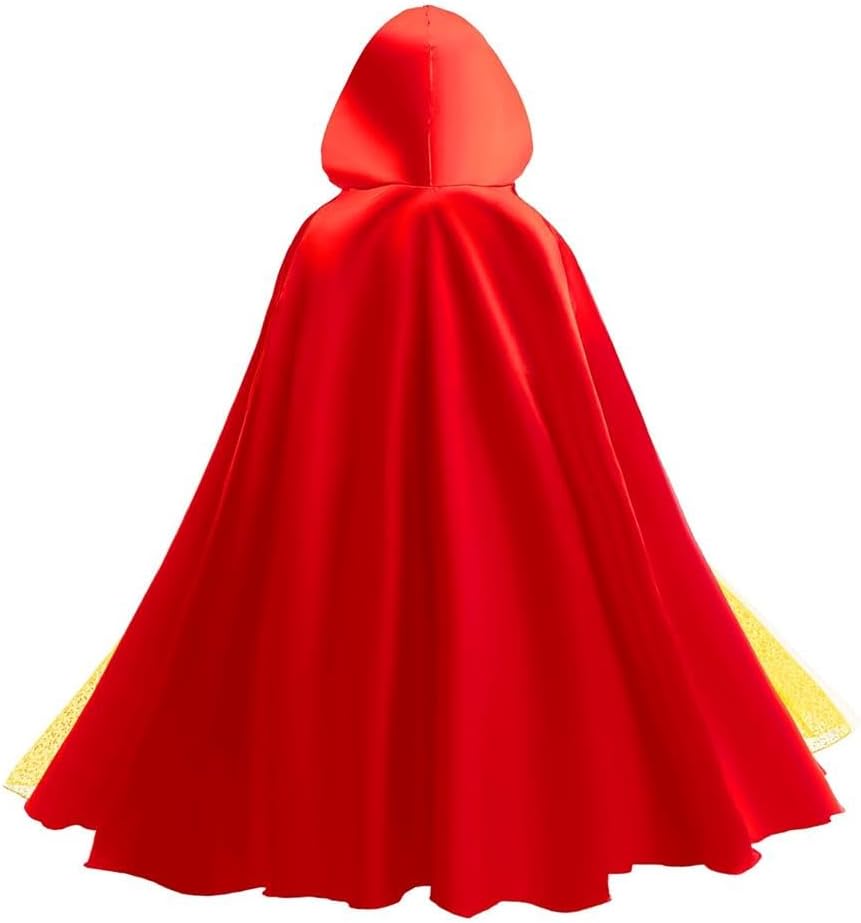 Dressy Daisy Girls Princess Snow Costume Grand Fancy Dress Up Halloween Party Outfit Set Size Toddler Kids 12M-12
