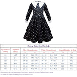 FC372 - Wednesday Gothic Black Dress Halloween Costume Fancy Party Cosplay Outfit with Hair Wig for Girls Size 4T to 14