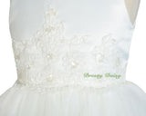 FG307 Sequined Embroidery Flower Girl Dresses Communion Occasion Dress Size 3-11
