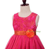 FG336 Girls' Soutache Tulle Special Pageant Party Birthday Occasion Dress Size 18 Months - 6X