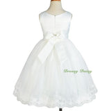 FG307 Sequined Embroidery Flower Girl Dresses Communion Occasion Dress Size 3-11