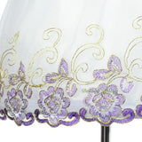 FG298 Classical Bow Wedding Girl Dress Flower Embroidered Bridesmaid Size 3-10
