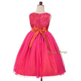 FG336 Girls' Soutache Tulle Special Pageant Party Birthday Occasion Dress Size 18 Months - 6X