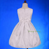 FG335 Floral Jacquard Party Wedding Flower Girl Formal Occasion Dress Size 4-11