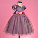 FG327 Baby Girls' Tulle Flower Girl Dresses Pageant Party Birthday Dress Size 9 Months - 4