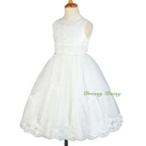 FG307 Sequined Embroidery Flower Girl Dresses Communion Occasion Dress Size 3-11