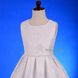 FG335 Floral Jacquard Party Wedding Flower Girl Formal Occasion Dress Size 4-11
