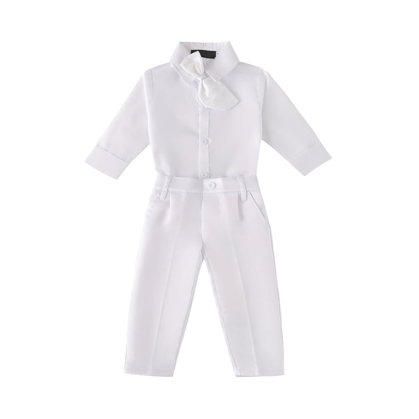 Baby Boy Christening Outfit Burbvus B030 | Handmade Baptism Gown | 100