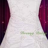 FG097J Girls' Beading Occasion Communion Dresses Wedding Flower Girl Dress Size 2-12