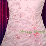 FG097J Girls' Beading Occasion Communion Dresses Wedding Flower Girl Dress Size 2-12