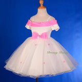 FG277A Off-shoulder Flower Girl Dress Wedding Pageant Party Birthday Size 2-9