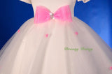 FG277A Off-shoulder Flower Girl Dress Wedding Pageant Party Birthday Size 2-9