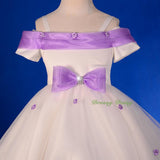 FG277A Off-shoulder Flower Girl Dress Wedding Pageant Party Birthday Size 2-9