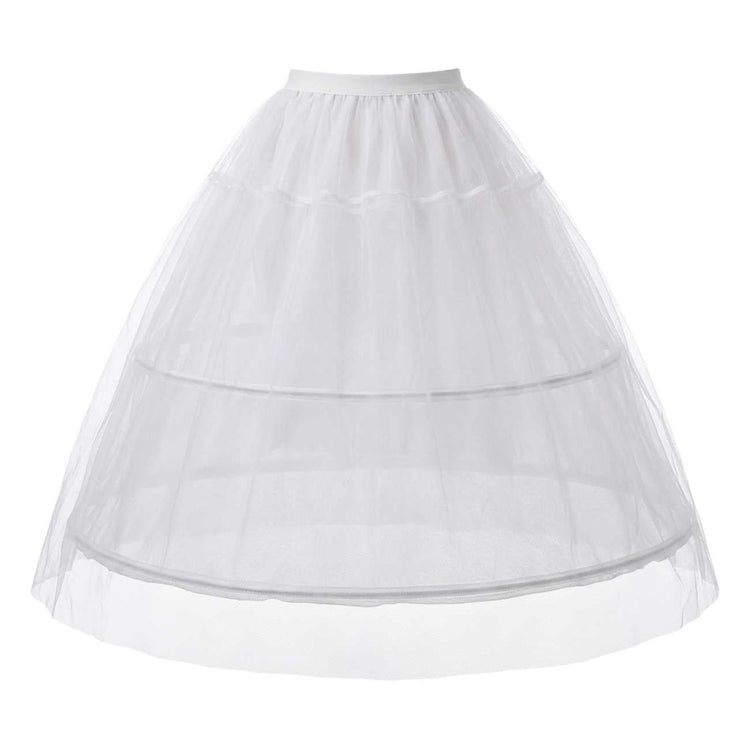 Girls petticoats and crinoline slips for flower girl and party dresses