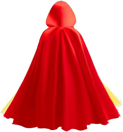 Dressy Daisy Girls Princess Snow Costume Grand Fancy Dress Up Halloween Party Outfit Set Size Toddler Kids 12M-12