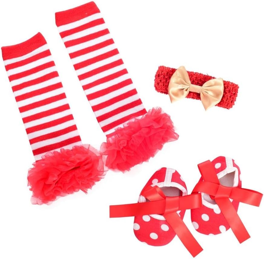 Dressy Daisy My 1st First Christmas Outfits for Baby Girls Xmas Party Onesie Romper Bodysuit Tutu Dress Set