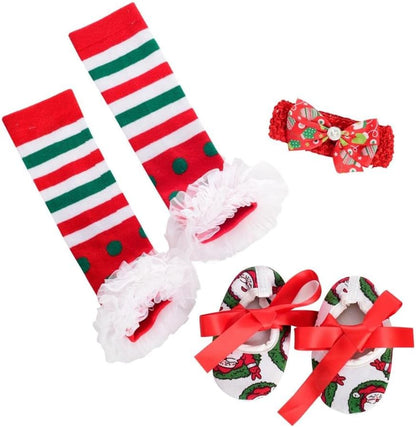 Dressy Daisy My 1st First Christmas Outfits for Baby Girls Xmas Party Onesie Romper Bodysuit Tutu Dress Set
