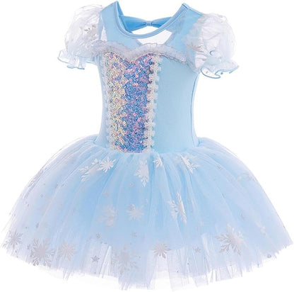 Dressy Daisy Ballet Tutu Dress Girls Size 18m-8 | Toddler Kids Princess Tulle Skirt Leotards Ballerina Outfit Dance Costume