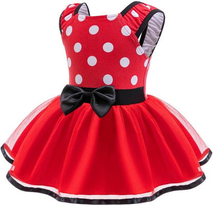 Dressy Daisy Infant Baby Girls Polka Dots Romper Costume Onesie Halloween Birthday Party Dress with Headband