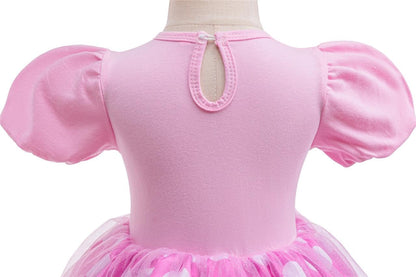 Dressy Daisy Infant Baby Girls Polka Dots Romper Costume Onesie Halloween Birthday Party Dress with Headband