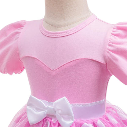 Dressy Daisy Infant Baby Girls Polka Dots Romper Costume Onesie Halloween Birthday Party Dress with Headband