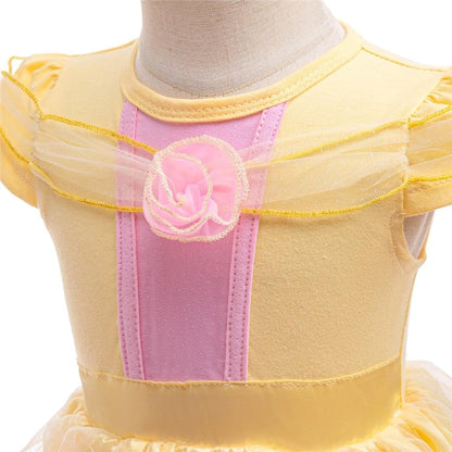 Dressy Daisy Infant Baby Girl Princess Dress Costume Romper Tulle Tutu Fancy Birthday Halloween Bodysuit Outfit with Headband