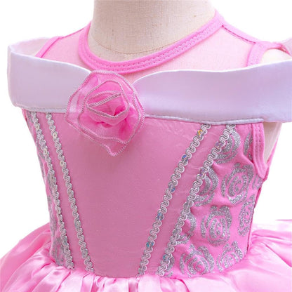 Dressy Daisy Infant Baby Girl Princess Dress Costume Romper Tulle Tutu Fancy Birthday Halloween Bodysuit Outfit with Headband