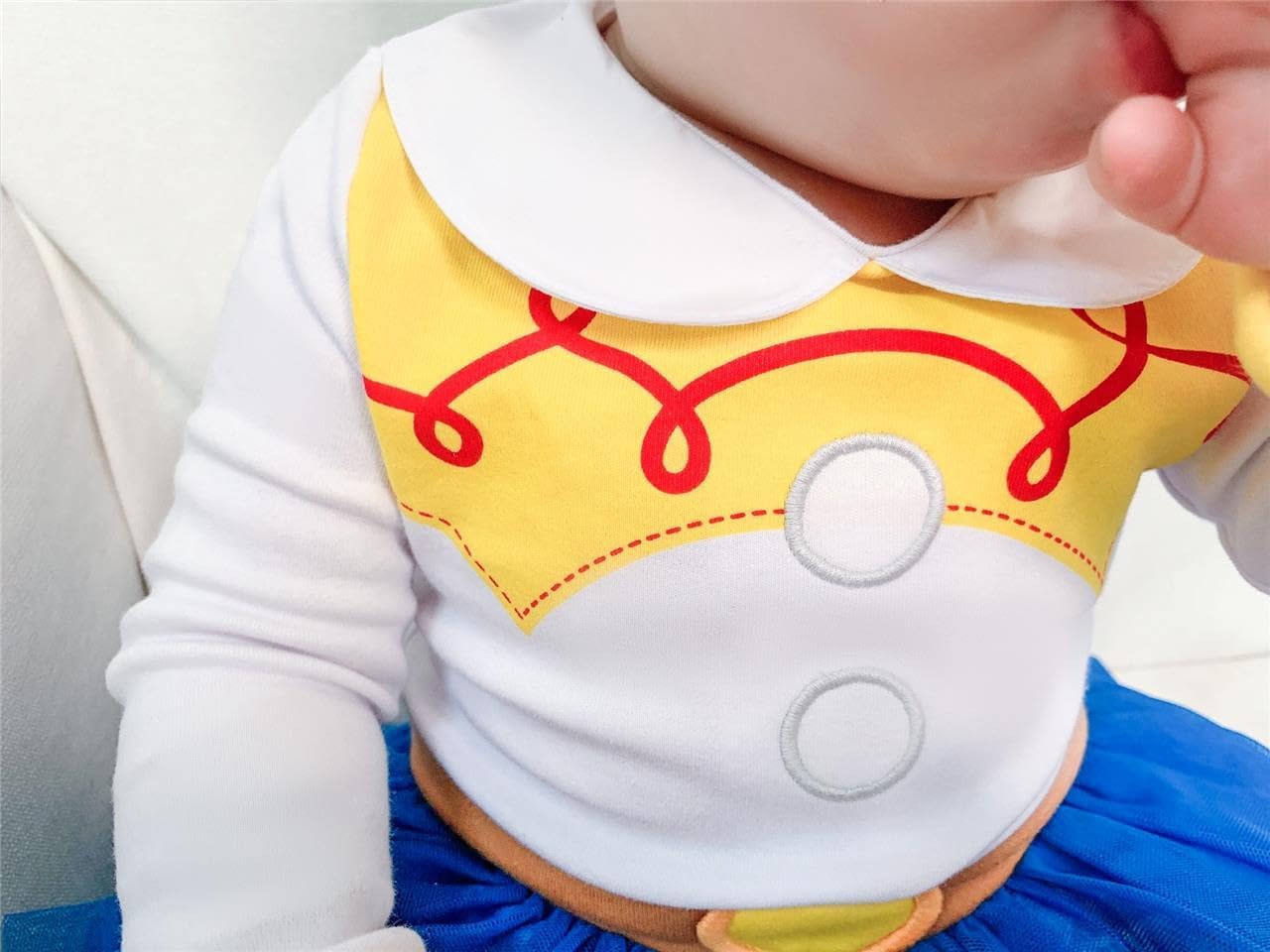 Dressy Daisy Princess Onesie Romper Fancy Dress Costume Halloween Birthday Bodysuit Outfit with Headband for Infant Baby Girl
