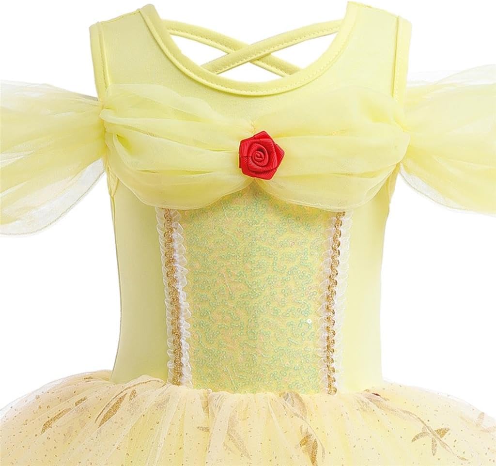 Dressy Daisy Ballet Tutu Dress Girls Size 18m-8 | Toddler Kids Princess Tulle Skirt Leotards Ballerina Outfit Dance Costume