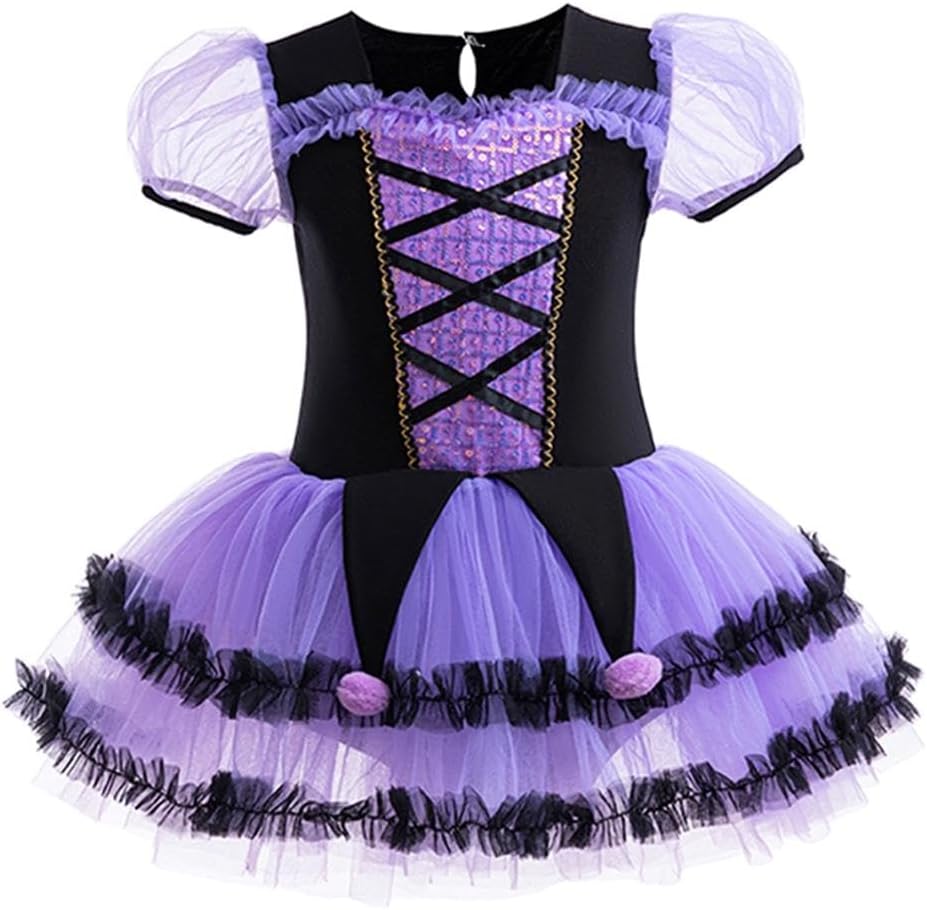 Dressy Daisy Ballet Tutu Dress Girls Size 18m-8 | Toddler Kids Princess Tulle Skirt Leotards Ballerina Outfit Dance Costume