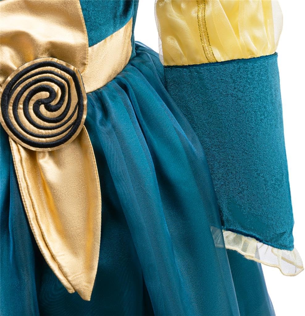 Dressy Daisy Girls Princess Costume Toddler Medieval Renaissance Dress for Halloween Birthday Party Role Play Size 2-12
