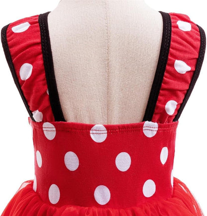 Dressy Daisy Infant Baby Girls Polka Dots Romper Costume Onesie Halloween Birthday Party Dress with Headband