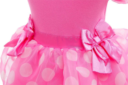 Dressy Daisy Infant Baby Girls Polka Dots Romper Costume Onesie Halloween Birthday Party Dress with Headband