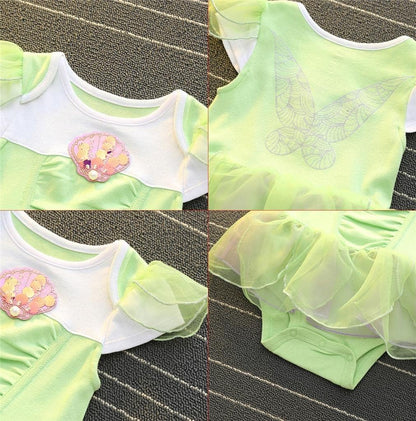 Dressy Daisy Infant Baby Girl Princess Dress Costume Romper Tulle Tutu Fancy Birthday Halloween Bodysuit Outfit with Headband