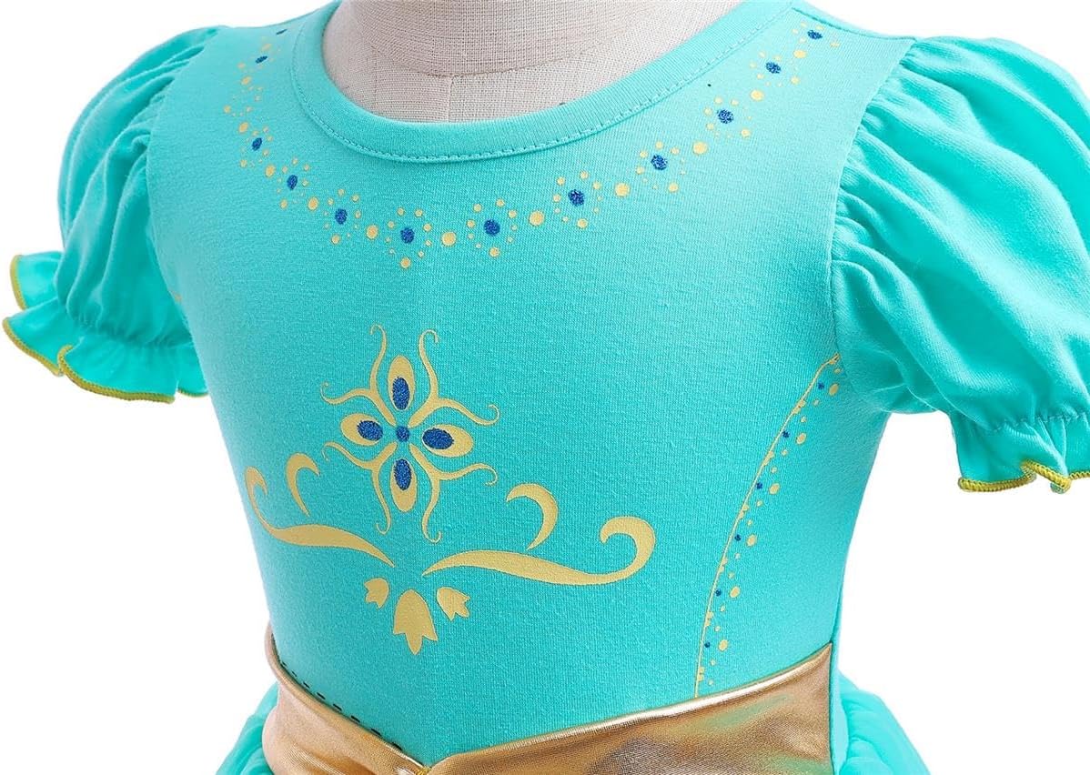 Dressy Daisy Infant Baby Girl Princess Dress Costume Romper Tulle Tutu Fancy Birthday Halloween Bodysuit Outfit with Headband