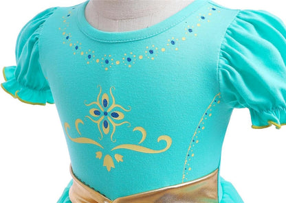 Dressy Daisy Infant Baby Girl Princess Dress Costume Romper Tulle Tutu Fancy Birthday Halloween Bodysuit Outfit with Headband