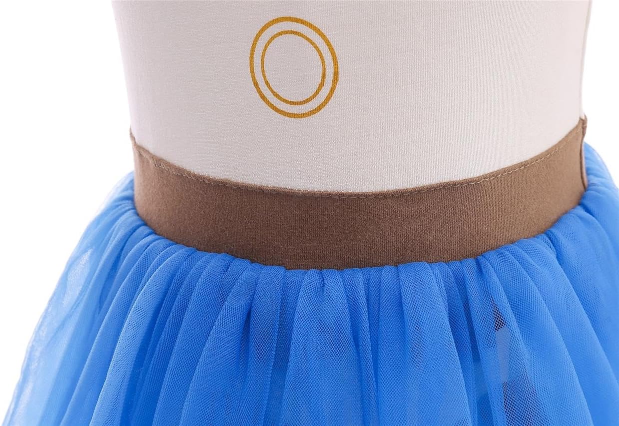 Dressy Daisy Infant Baby Girl Princess Dress Costume Romper Tulle Tutu Fancy Birthday Halloween Bodysuit Outfit with Headband