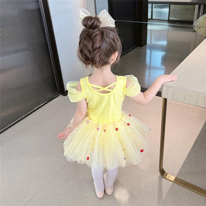Dressy Daisy Ballet Tutu Dress Girls Size 18m-8 | Toddler Kids Princess Tulle Skirt Leotards Ballerina Outfit Dance Costume