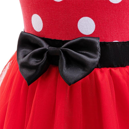 Dressy Daisy Infant Baby Girls Polka Dots Romper Costume Onesie Halloween Birthday Party Dress with Headband