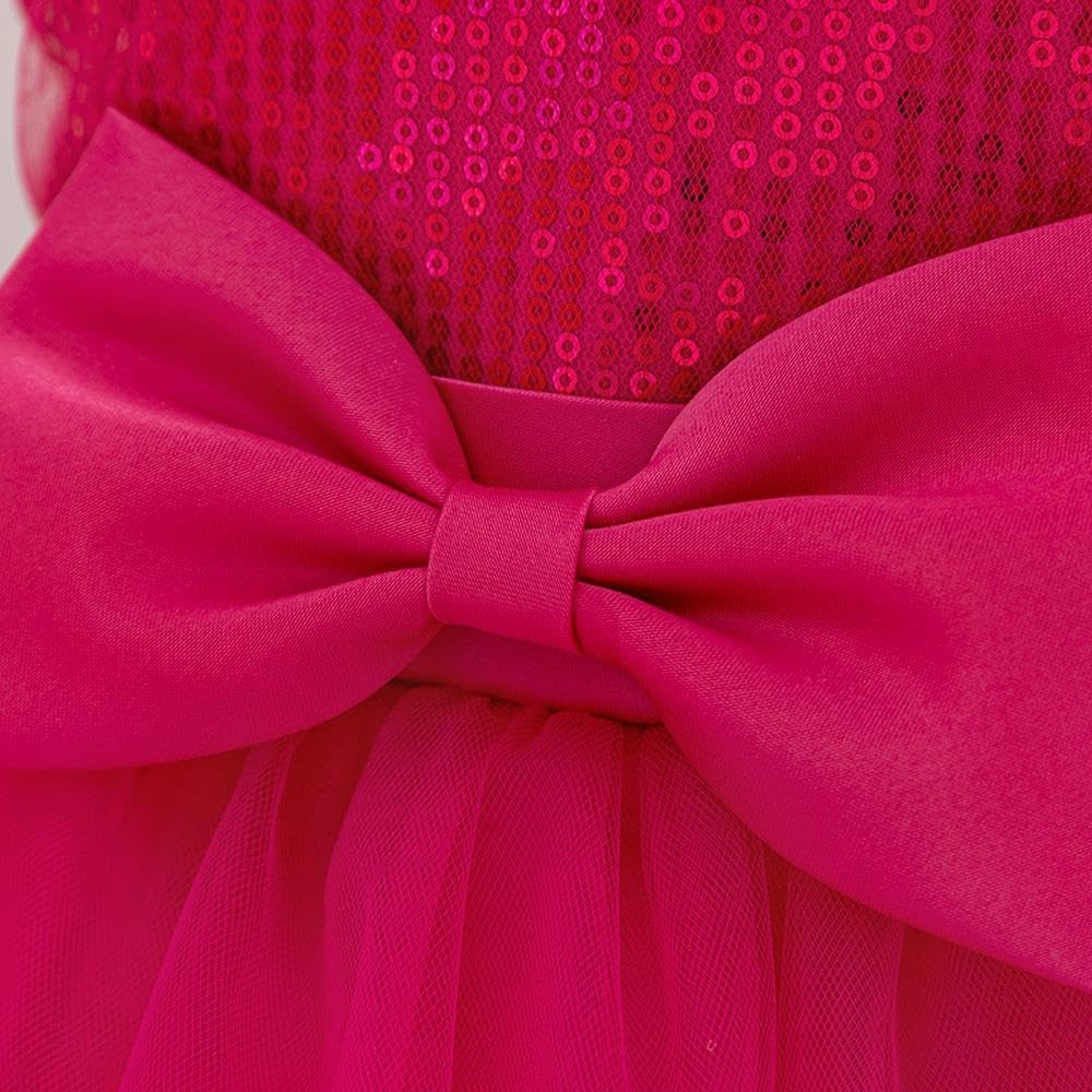 Dressy Daisy Baby Girls' Flower Girl Dress Tulle Ball Gown with Headband for Wedding, Party, Pageant or Special Occasions