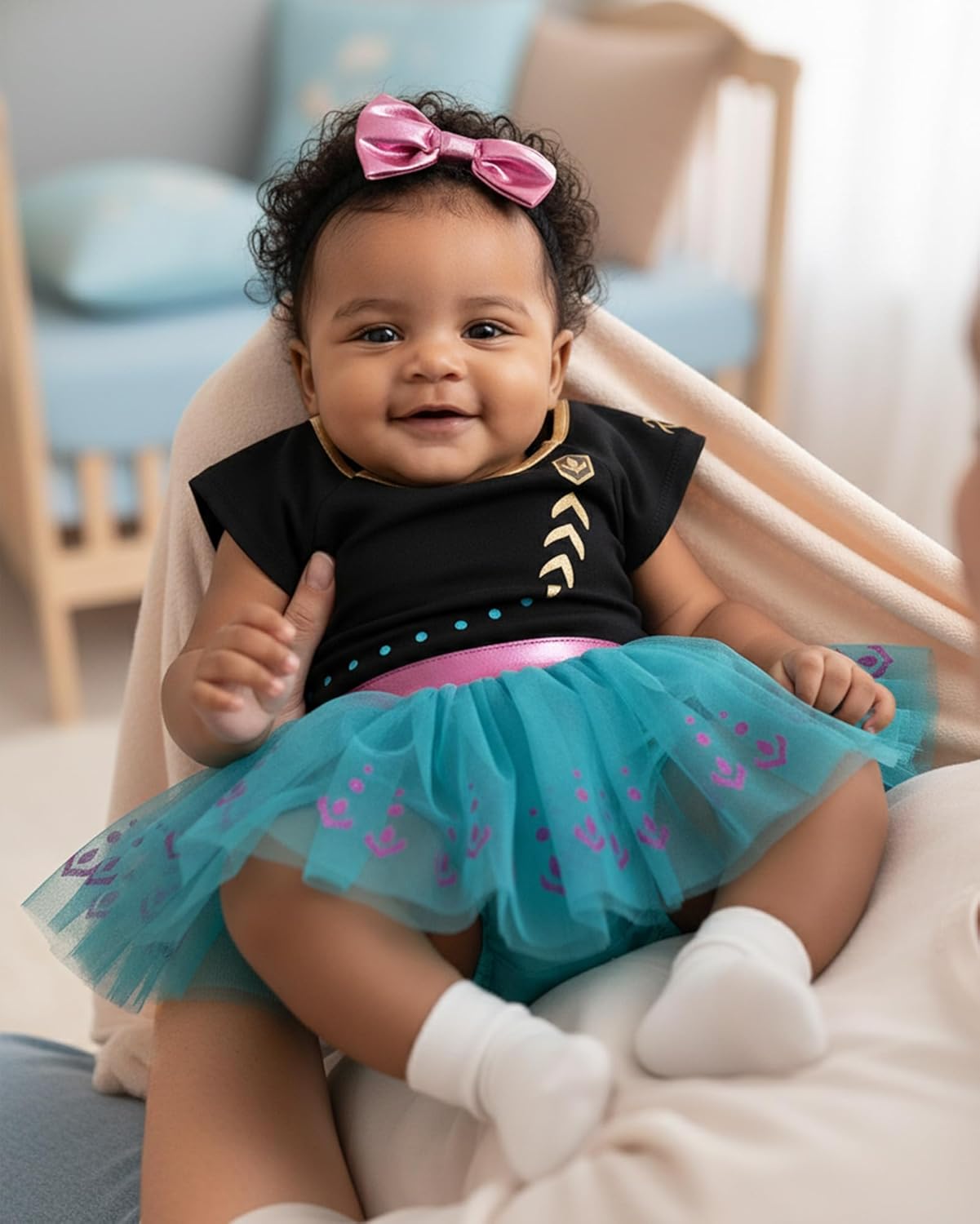 Dressy Daisy Infant Baby Girl Princess Dress Costume Romper Tulle Tutu Fancy Birthday Halloween Bodysuit Outfit with Headband