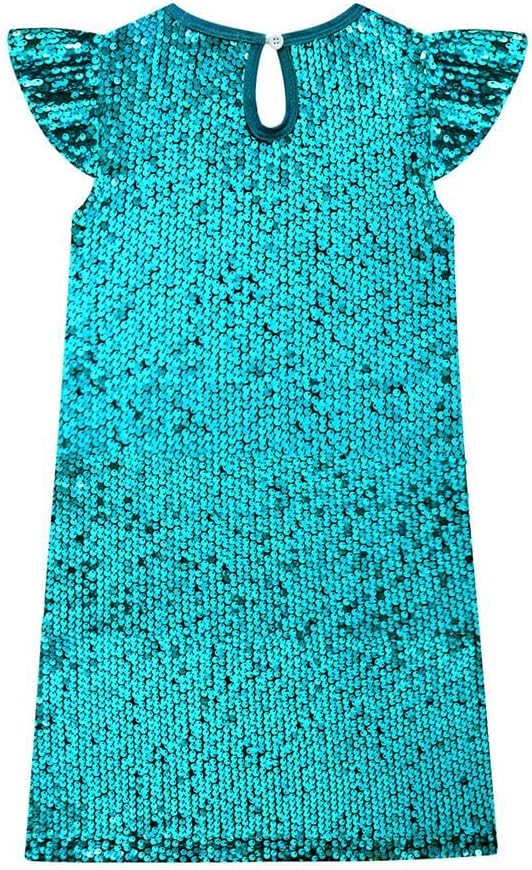 Dressy Daisy Girls 2T-12 Sequin Party Dress Sparkling A-Line Outfit for Kids Birthday Wedding Pageant Stage Show