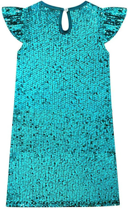 Dressy Daisy Girls 2T-12 Sequin Party Dress Sparkling A-Line Outfit for Kids Birthday Wedding Pageant Stage Show