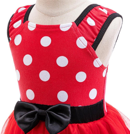 Dressy Daisy Infant Baby Girls Polka Dots Romper Costume Onesie Halloween Birthday Party Dress with Headband