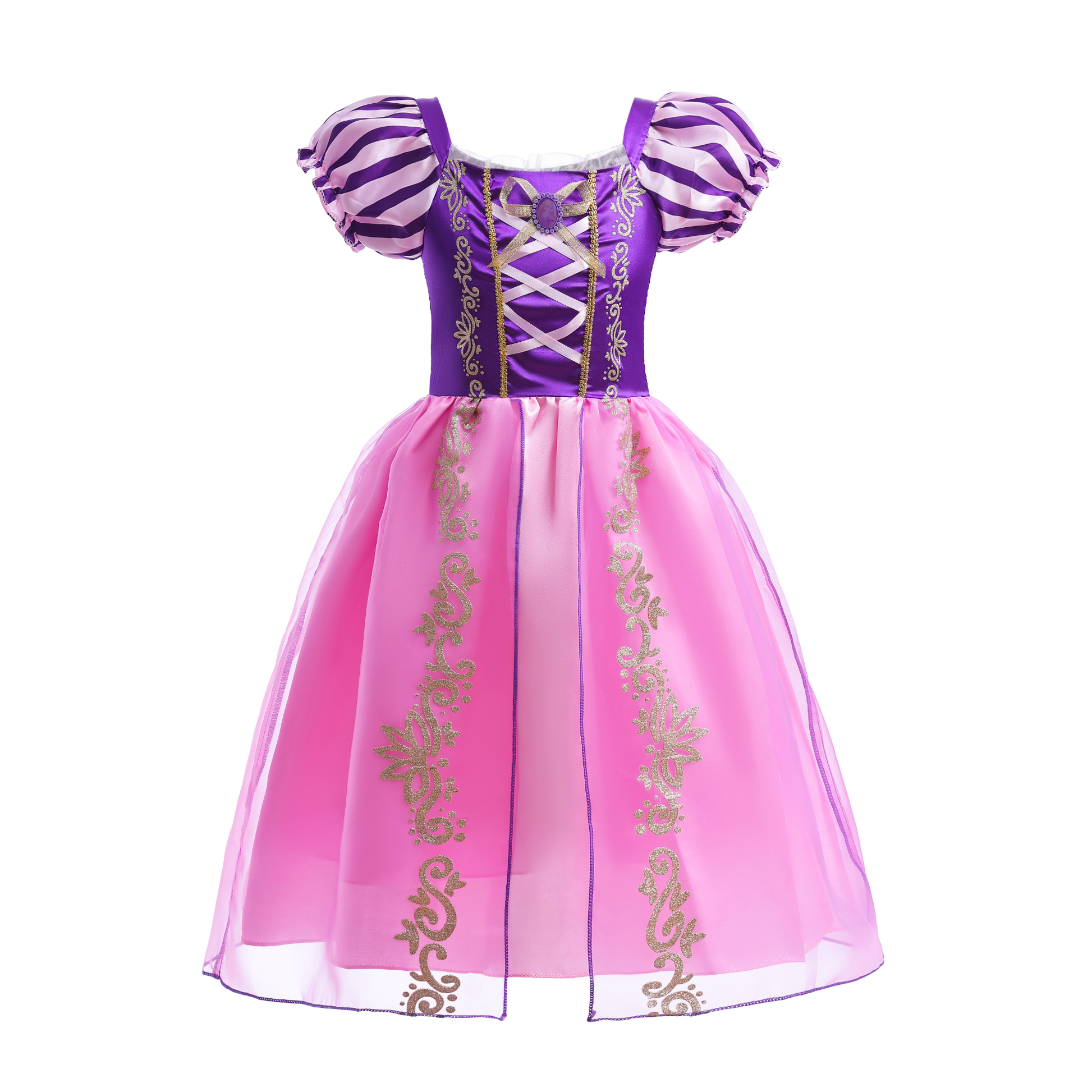 Dressy Daisy - Girls Princess Rapunzel Costume Halloween Birthday Party Dress Dress Only / 12-18 Months Dressy Daisy - Girls Princess Rapunzel Costume Halloween Birthday Party Dress Dress Only / 12-18 Months