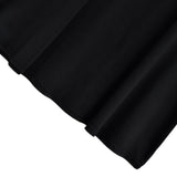 FC374 - Wednesday Gothic Black Dress Halloween Costume Fancy Party Cosplay Outfit with Hair Wig for Girls Size 4T to 14
