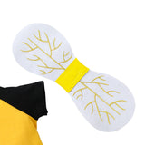 FC377 - Newborn Infant Baby Honey Bee Onesie Romper Costume Bodysuit Party Dress Up Set with Wings, Socks and Hat Size 0-12 Months