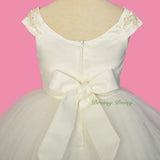 FG311 Girls' Beaded Embroidery Sequins Pageant Party Flower Girl Dresses Size 18 Months - 7