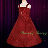 FG018J Girls' Embroideries Special Occasion Communion Dresses Pageant 2-12