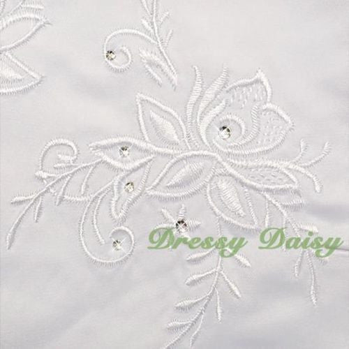 FG018J Girls' Embroideries Special Occasion Communion Dresses Pageant 2-12